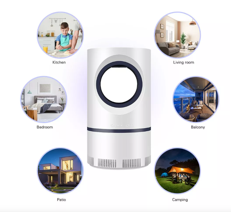 Lámpara Led Atrapa Mosquitos